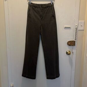 Ann Taylor Flare & Wide Leg Jeans - gray